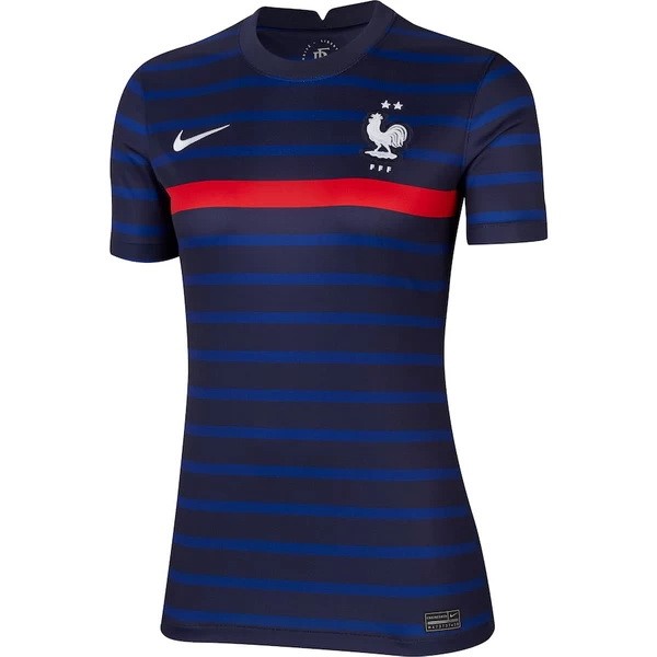 Maillot Football France Domicile Femme 2020 Bleu